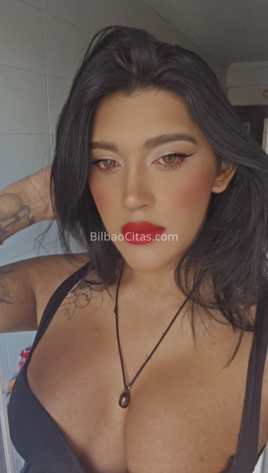 Sthefany, divertida y fiestera trans . 677048521. Citas en BILBAO, BILBAO. www.bilbaocitas.com.